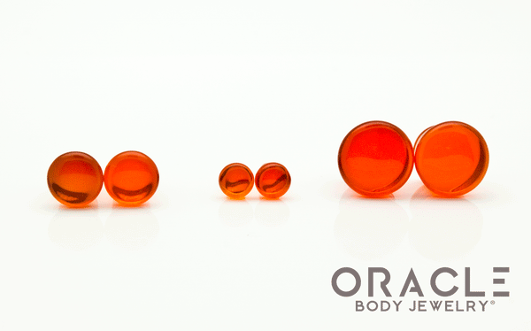 Tiger Quartz Single Flare Plugs