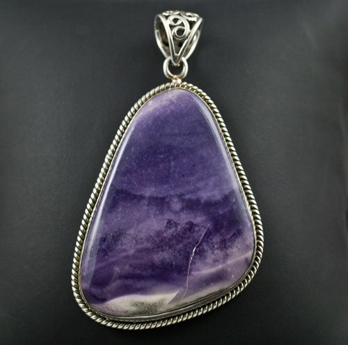 Sterling Silver Tiffany Stone Pendant