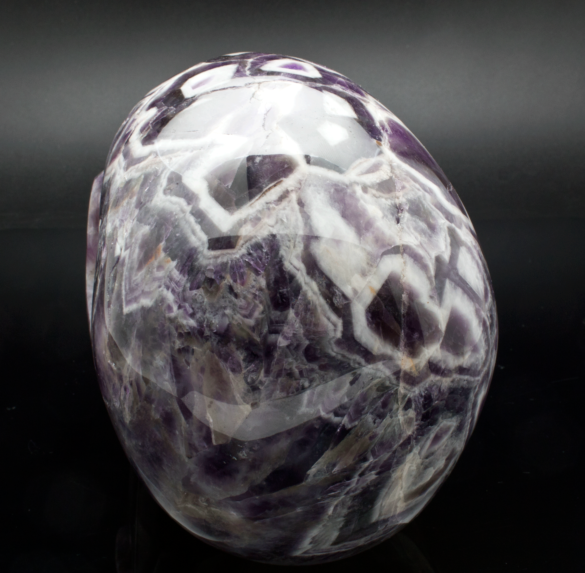 Large Amethyst Carved Large Skull