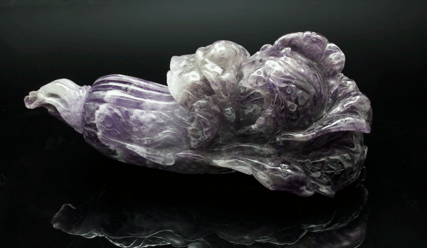 Amethyst Carved Flower