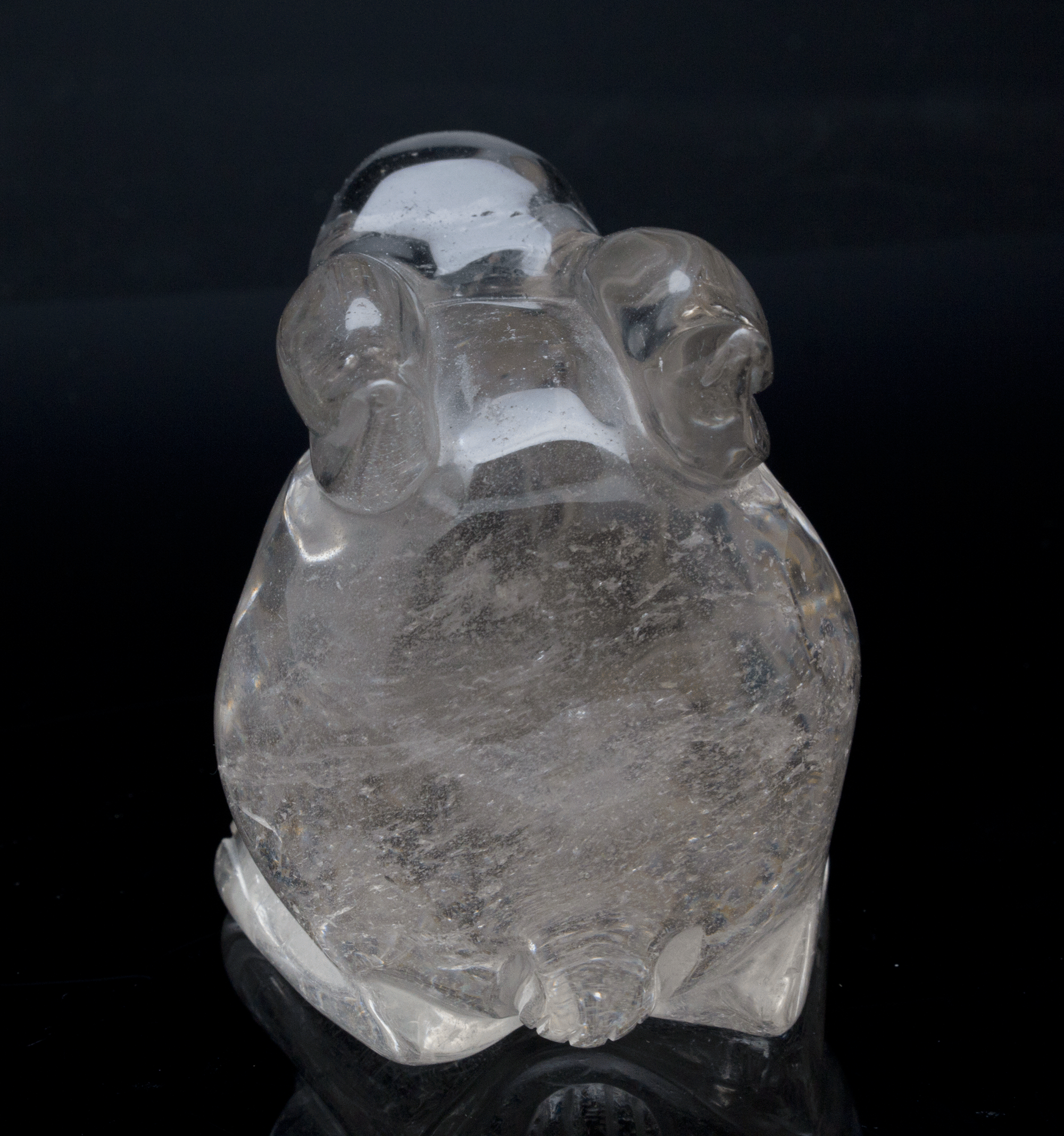 Quartz Bunny Rabbit Carving