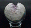 Agate and Amethyst Sphere 75mm