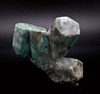 Carved Emerald in Matrix Specimen