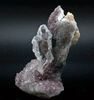 Amethyst with Selenite Gypsum Specimen