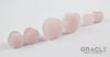 Rose Quartz Mayan Style Flare Plugs