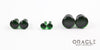 Emerald Dark Green Quartz Single Flare Plugs