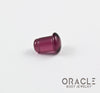 Dark Purple Quartz Single Flare Plugs