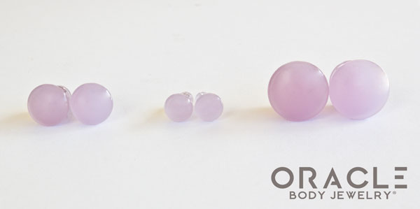 Lilac Quartz Single Flare Plugs