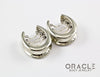 White Brass Saddles with Chains