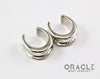 White Brass Saddles
