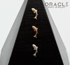 14K Gold Koi (Left Facing) Threadless End