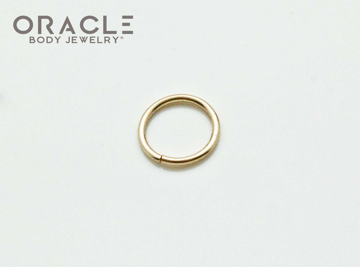 14K Seam Rings