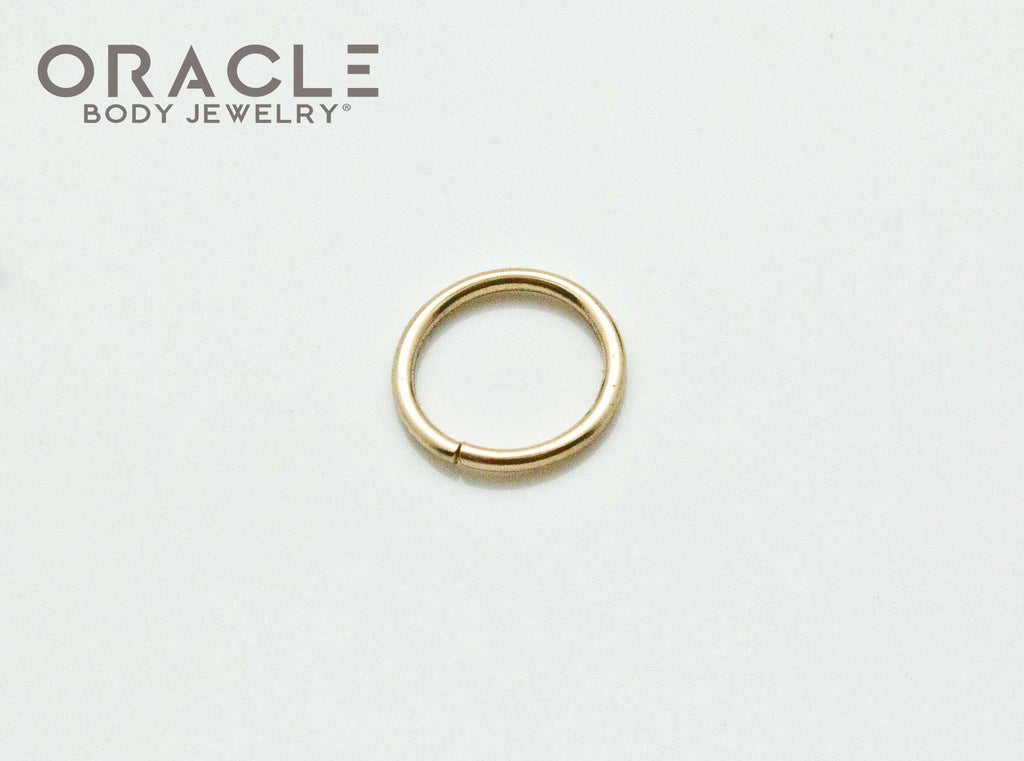 14K Seam Rings
