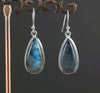 Sterling Silver Labradorite Earrings