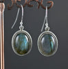 Sterling Silver Labradorite Earrings