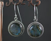 Sterling Silver Labradorite Earrings