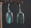 Sterling Silver Labradorite Earrings