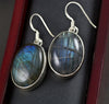 Sterling Silver Labradorite Earrings