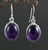 Sterling Silver Amethyst Earrings