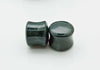 African Bloodstone Double Flare Plugs