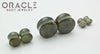 Gray Labradorite Double Flare Plugs