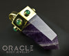 Zuul Pendant with Amethyst Point and Chrysoprase Accents