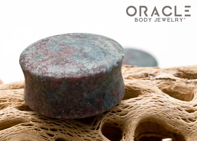 Ruby in Kyanite Double Flare Plugs