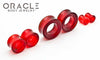 Red Quartz Eyelets / Tunnels