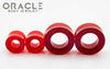 Red Quartz Eyelets / Tunnels