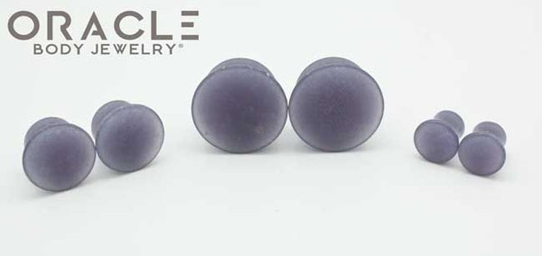 Lepidolite Mayan Style Flare Plugs