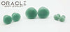 Aventurine Mayan Style Flare Plugs