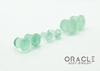 Green Fluorite Single Flare Plugs