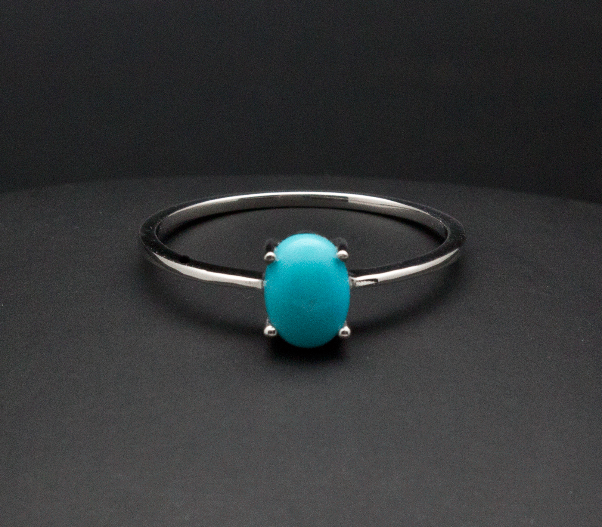 Sterling Silver Turquoise Ring Sizes 5 through 10