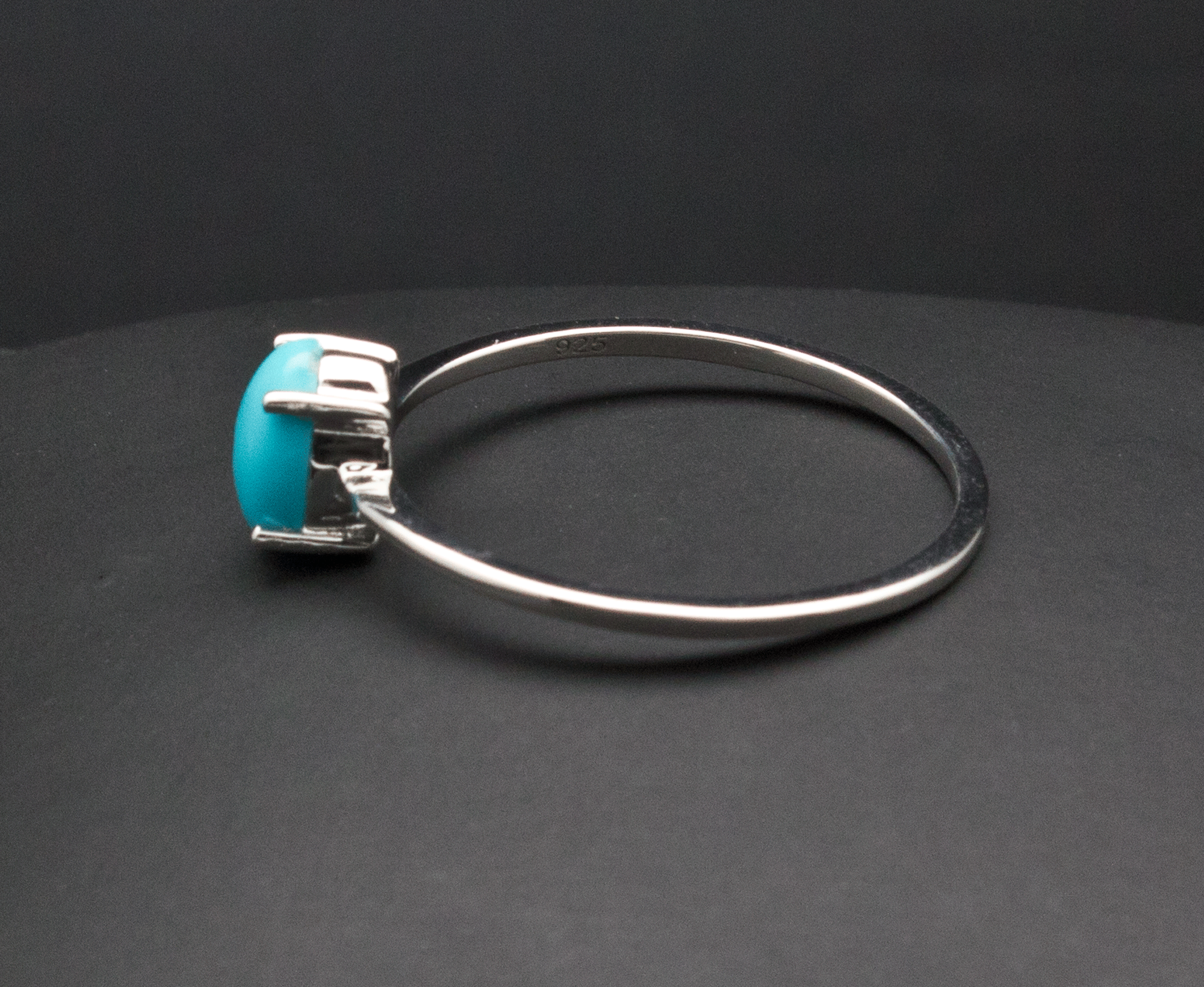 Sterling Silver Turquoise Ring Sizes 5 through 10