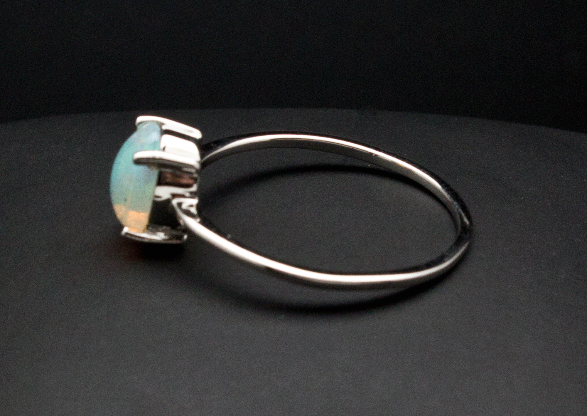 Ethiopian Opal Ring Sizes 5 through 10