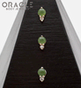 14k Gold Jade and Diamond Threadless End