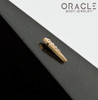 14K Gold Milgrain Cutlass with Diamonds Threadless End