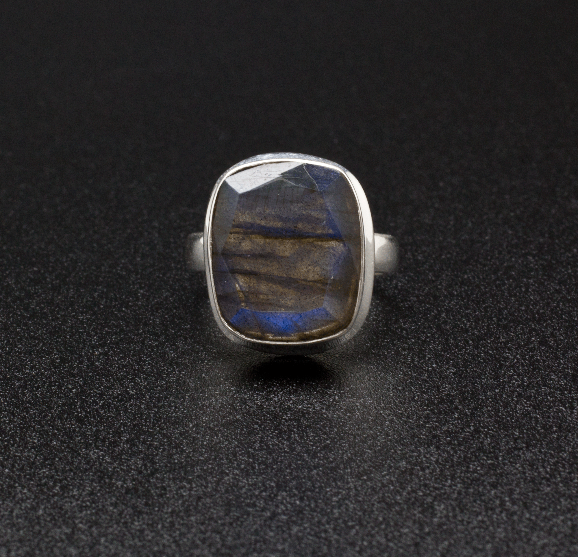 Sterling Silver Labradorite Ring Size 7