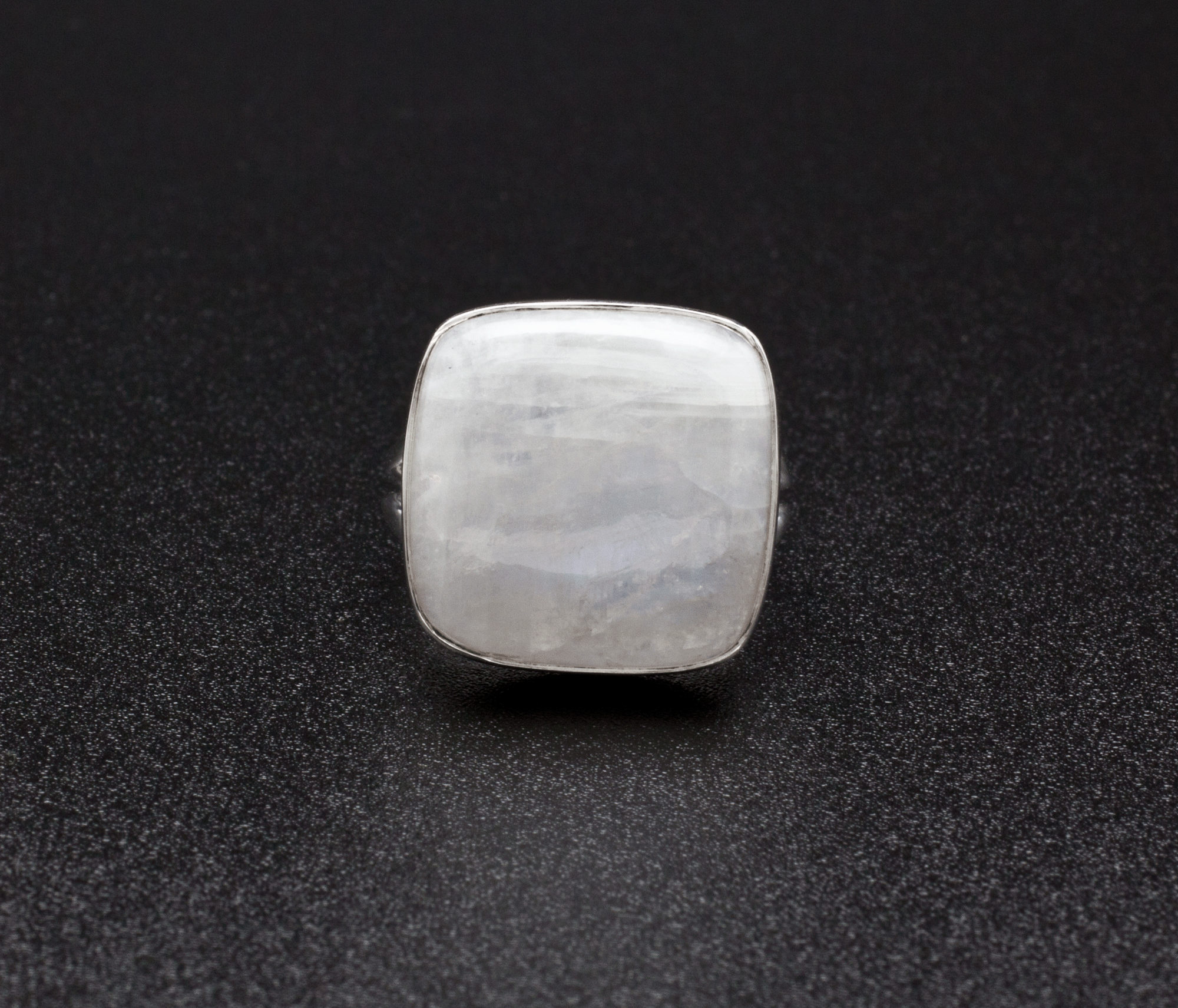 Sterling Silver Moonstone Ring Size 7