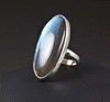 Sterling Silver Labradorite Ring Size 7