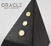 14k Quorra Threadless Gold End