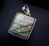 Sterling Silver Labradorite Pendant