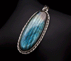 Sterling Silver Labradorite Pendant