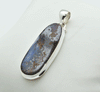 Sterling Silver Boulder Opal Pendant