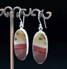 Sterling Silver Mookaite Earrings