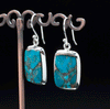 Sterling Silver Turquoise Earrings
