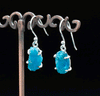 Sterling Silver Apatite Earrings