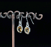 Sterling Silver Faceted Citrine Earrings