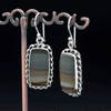 Sterling Silver Wildhorse Picture Jasper Earrings