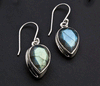 Sterling Silver Labradorite Earrings